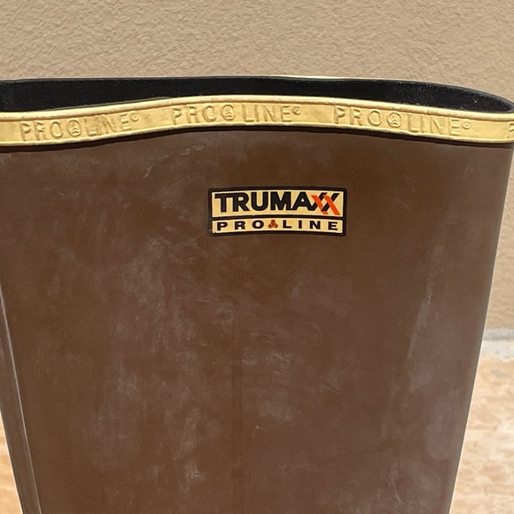 GUC Pro Line TruMaxx Rubber Boots for Men (Size: 10/Color: Brown & Cream) - Picture 2 of 16